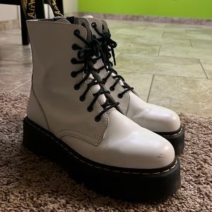 Dr. Martens Jadon Boot in White